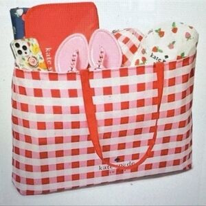 Kate Spade Gingham Tote